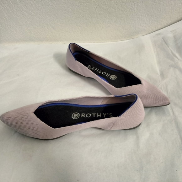 Rothy’s The Point in Petal Pink Size 8 - Picture 13 of 16
